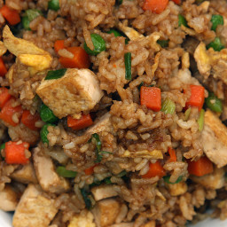 Takeout? Forget about it! Tofu Fried Rice