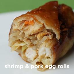 Takeout-Style Shrimp and Pork Egg Rolls Recipe by Tasty
