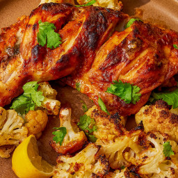 Tandoori-Inspired Chicken and Cauliflower Traybake
