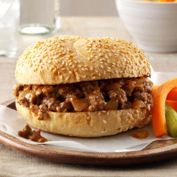 Tangy Barbecued Beef Sandwiches