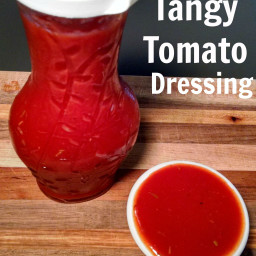 Tangy Tomato Salad Dressing
