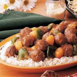 Tangy Sweet-and-Sour Meatballs Recipe