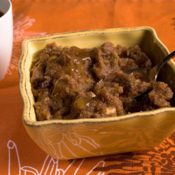 Teff Porridge with Honey and Dates