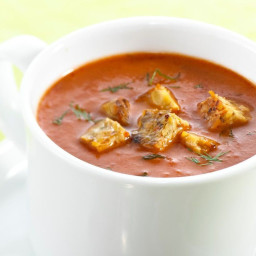 Tempeh Tomato Vegetable Soup Recipe