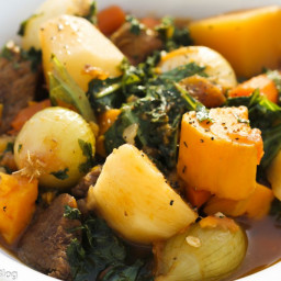 Ten Vegetables in the Beef and Veal Stew