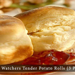 Tender Potato Rolls recipe (3 WW points plus, 3 WW old points)