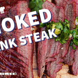 Tender Smoked Flank Steak