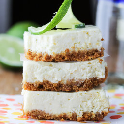 Tequila-Lime Cheesecake Bars