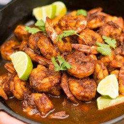 Tequila Lime Shrimp from Mexico's Rancho La Puerta