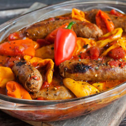 Teri’s Pressure Cooker Sausage and Peppers