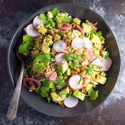 Teriyaki Brown Rice Salad