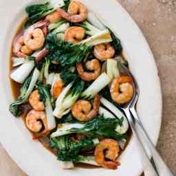 Teriyaki Shrimp and Bok Choy Stir Fry Recipe