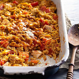 Tex-Mex Chicken and Rice Casserole