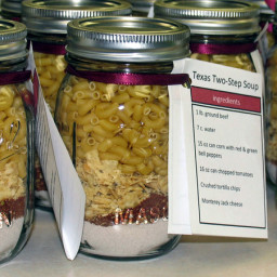 Texas 2-Step Soup Mix in a Jar