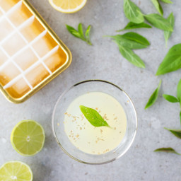 Thai basil and citrus cocktail • Delicious from scratch