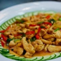 Thai Basil Chicken with Cashews Recipe