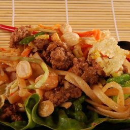 Thai Beef and Noodle Stir Fry