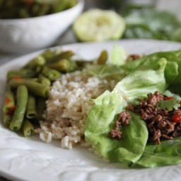 Thai Beef Lettuce Wraps