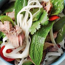 Thai beef noodle salad           