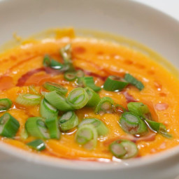 Thai Carrot Soup with Ginger and Lemongrass