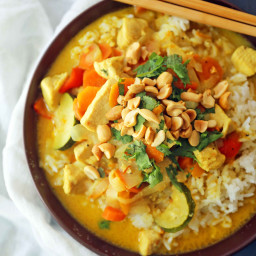 Thai Chicken Curry Bowls