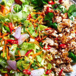 Thai Chicken Larb Salad (Larb Gai)