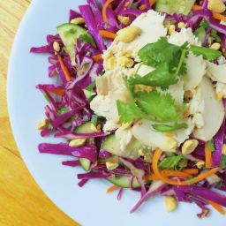 Thai Chicken Salad with Roasted Peanuts