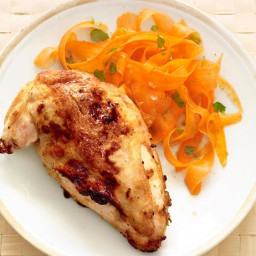 Thai Chicken with Carrot-Ginger Salad