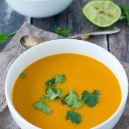 Thai Coconut Curry Butternut Squash Soup
