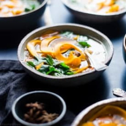 Thai Crock Pot Paleo Chicken Noodle Soup