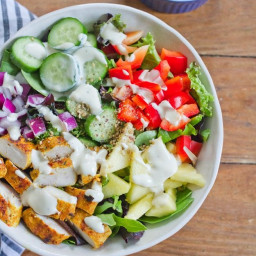 Thai Curry Chicken Salad with a Creamy Dijon Dressing