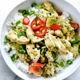 Thai Ginger Chicken and Rice