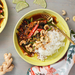 Thai Jungle Curry with Jasmine Rice & Toasted Lime Cashews