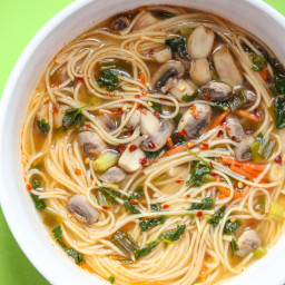 Thai noodle soup