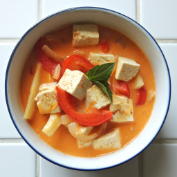 Thai Red Coconut Curry with Tofu