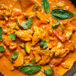 Thai Red Curry With Chicken