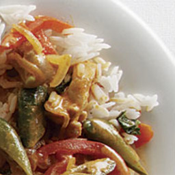 Thai Red Curry with Chicken and Vegetables