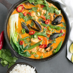 Thai Red Fish Curry