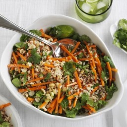 Thai rice and quinoa salad