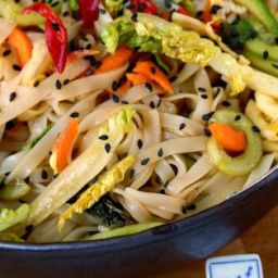 Thai Rice Noodle Salad Recipe