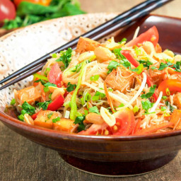 Thai Rice Noodle Salad With Chili-Lime Vinaigrette Recipe