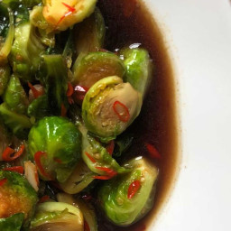 Thai Stir-Fried Brussels Sprouts