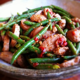 Thai Stir-Fry with Pork and Green Beans