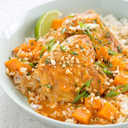 Thai-Style Chicken and Sweet Potato Curry