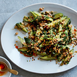 Thai-Style Cucumber Salad With Roasted Peanuts and Chile