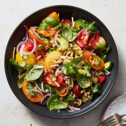 Thai-Style Tomato Salad With Cucumber and Ginger
