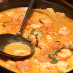 Thai Yellow Pumpkin and Seafood Curry