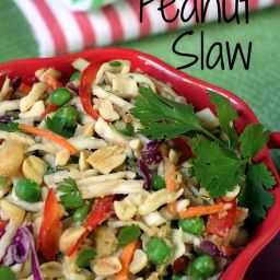 Thai Peanut Cabbage Slaw