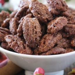 Thanksgiving Cinnamon Candied Pecans