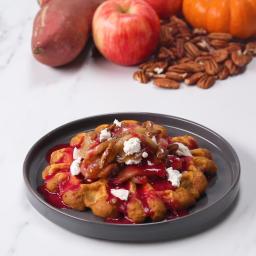 Thanksgiving Leftover Sweet Potato Waffles Recipe by Tasty